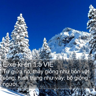 Ê-xê-ki-ên 1:5 VIE Bible Verse Image