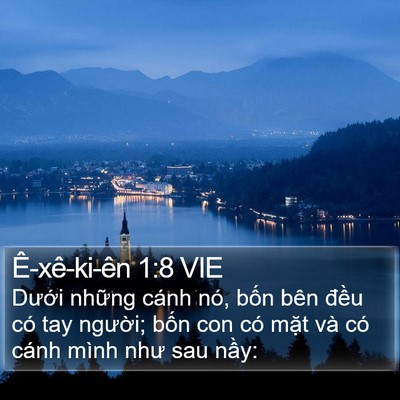 Ê-xê-ki-ên 1:8 VIE Bible Verse Image