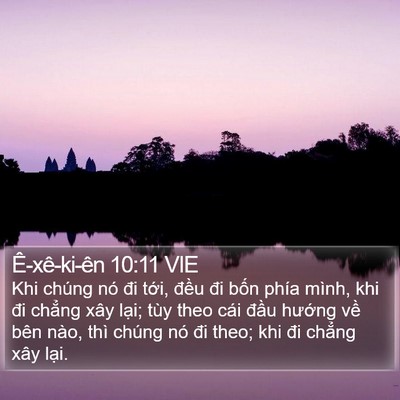 Ê-xê-ki-ên 10:11 VIE Bible Verse Image