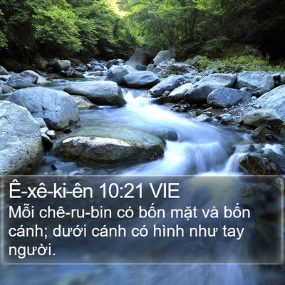 Ê-xê-ki-ên 10:21 VIE Bible Verse Image