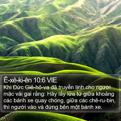Ê-xê-ki-ên 10:6 VIE Bible Verse Image