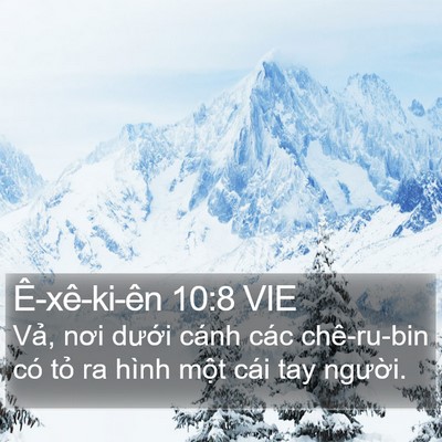 Ê-xê-ki-ên 10:8 VIE Bible Verse Image