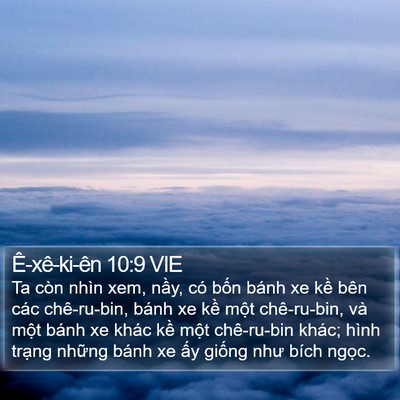 Ê-xê-ki-ên 10:9 VIE Bible Verse Image