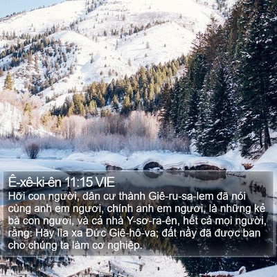Ê-xê-ki-ên 11:15 VIE Bible Verse Image