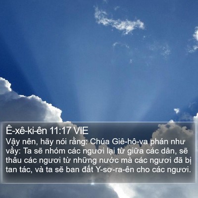 Ê-xê-ki-ên 11:17 VIE Bible Verse Image