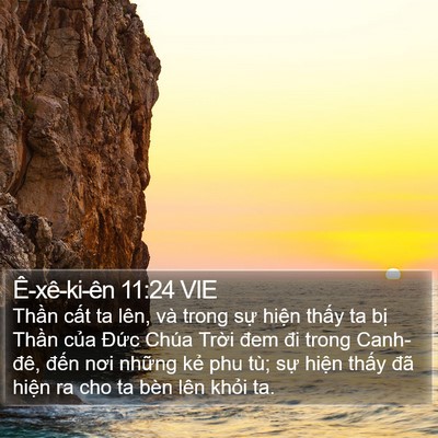 Ê-xê-ki-ên 11:24 VIE Bible Verse Image