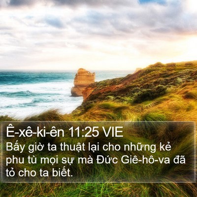 Ê-xê-ki-ên 11:25 VIE Bible Verse Image