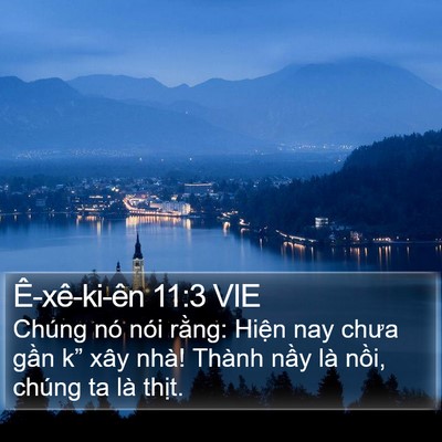 Ê-xê-ki-ên 11:3 VIE Bible Verse Image