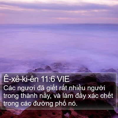 Ê-xê-ki-ên 11:6 VIE Bible Verse Image