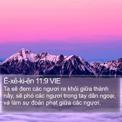 Ê-xê-ki-ên 11:9 VIE Bible Verse Image