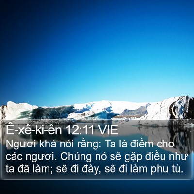 Ê-xê-ki-ên 12:11 VIE Bible Verse Image
