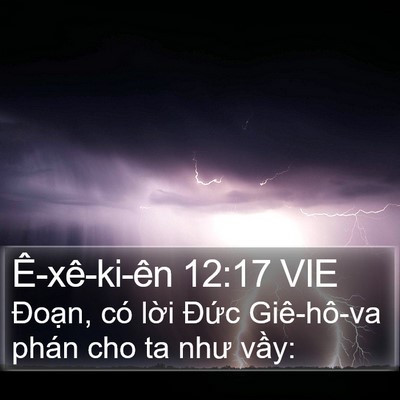 Ê-xê-ki-ên 12:17 VIE Bible Verse Image