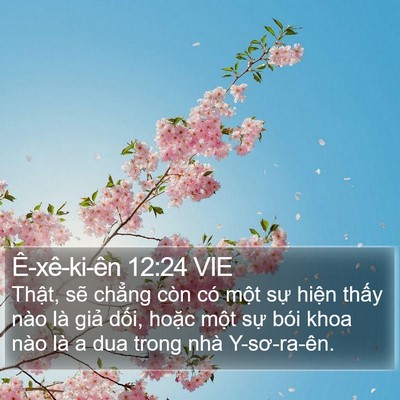 Ê-xê-ki-ên 12:24 VIE Bible Verse Image