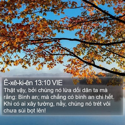 Ê-xê-ki-ên 13:10 VIE Bible Verse Image