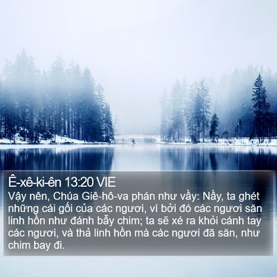 Ê-xê-ki-ên 13:20 VIE Bible Verse Image