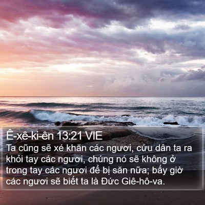 Ê-xê-ki-ên 13:21 VIE Bible Verse Image