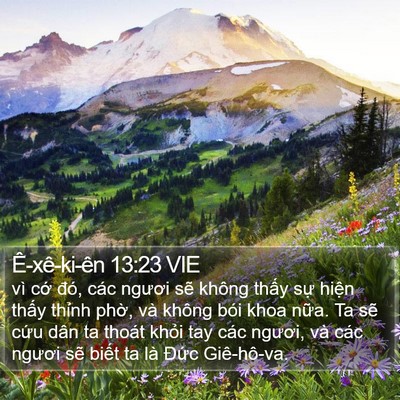 Ê-xê-ki-ên 13:23 VIE Bible Verse Image