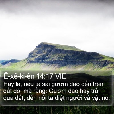 Ê-xê-ki-ên 14:17 VIE Bible Verse Image