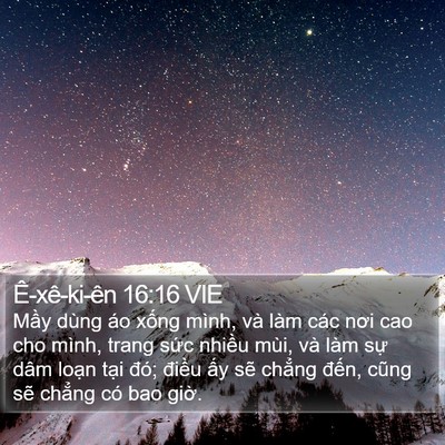 Ê-xê-ki-ên 16:16 VIE Bible Verse Image