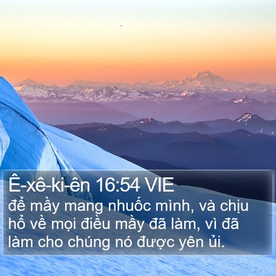 Ê-xê-ki-ên 16:54 VIE Bible Verse Image