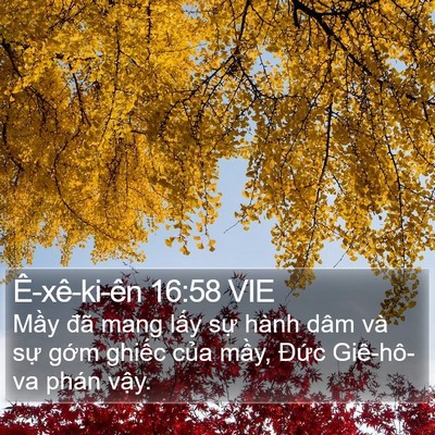 Ê-xê-ki-ên 16:58 VIE Bible Verse Image