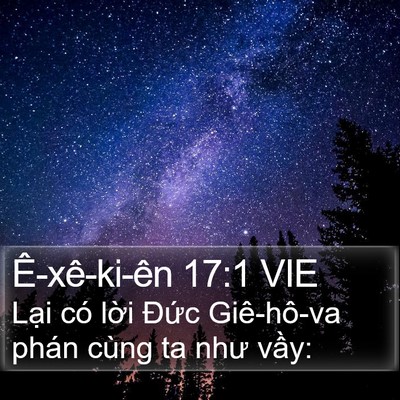 Ê-xê-ki-ên 17:1 VIE Bible Verse Image