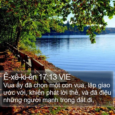Ê-xê-ki-ên 17:13 VIE Bible Verse Image