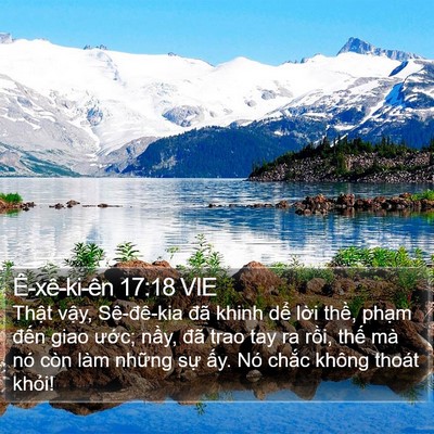 Ê-xê-ki-ên 17:18 VIE Bible Verse Image