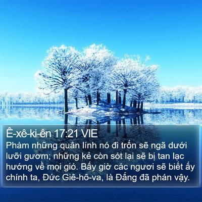 Ê-xê-ki-ên 17:21 VIE Bible Verse Image