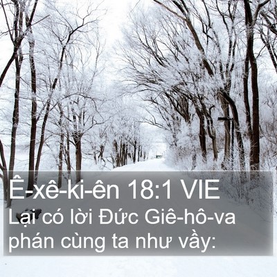 Ê-xê-ki-ên 18:1 VIE Bible Verse Image