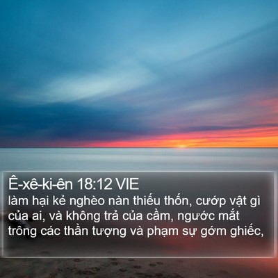 Ê-xê-ki-ên 18:12 VIE Bible Verse Image