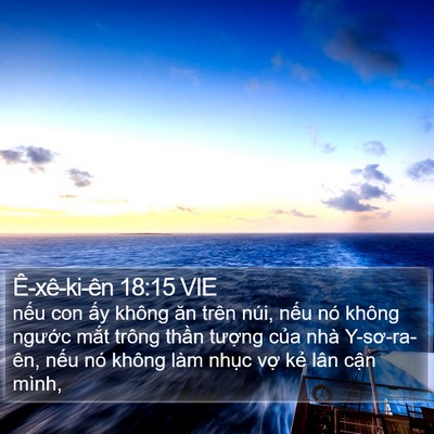 Ê-xê-ki-ên 18:15 VIE Bible Verse Image
