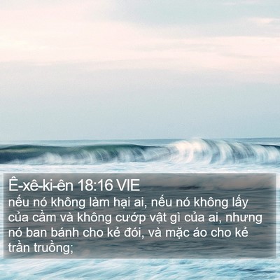 Ê-xê-ki-ên 18:16 VIE Bible Verse Image