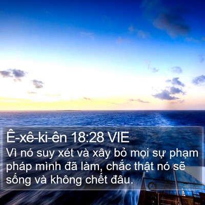 Ê-xê-ki-ên 18:28 VIE Bible Verse Image