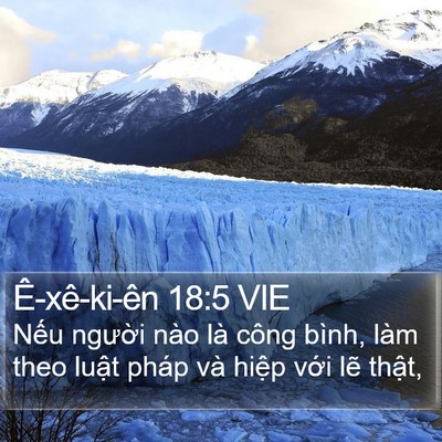 Ê-xê-ki-ên 18:5 VIE Bible Verse Image