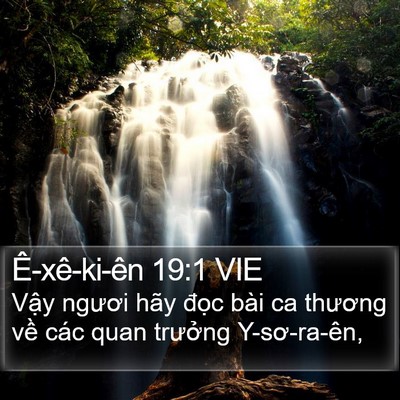 Ê-xê-ki-ên 19:1 VIE Bible Verse Image