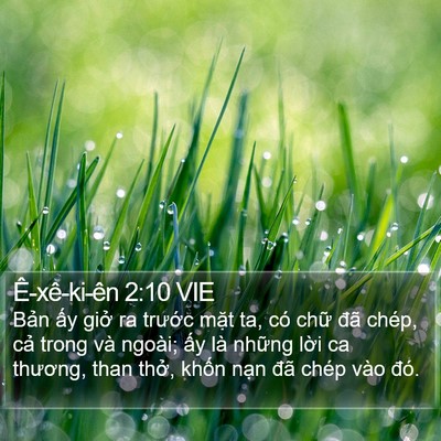 Ê-xê-ki-ên 2:10 VIE Bible Verse Image