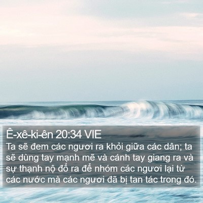 Ê-xê-ki-ên 20:34 VIE Bible Verse Image