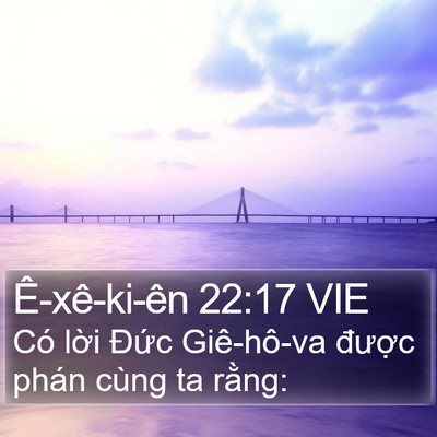 Ê-xê-ki-ên 22:17 VIE Bible Verse Image