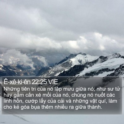Ê-xê-ki-ên 22:25 VIE Bible Verse Image