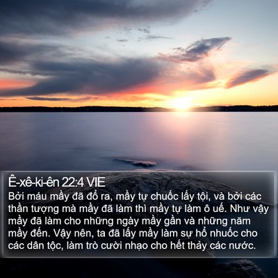 Ê-xê-ki-ên 22:4 VIE Bible Verse Image