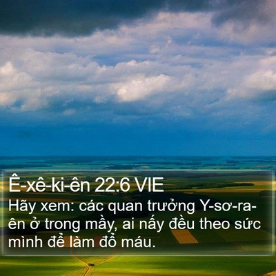 Ê-xê-ki-ên 22:6 VIE Bible Verse Image