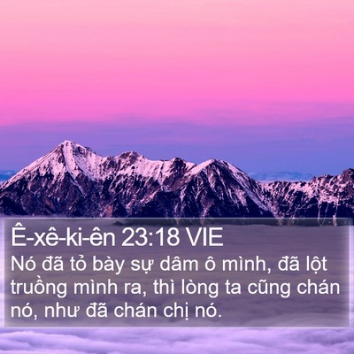 Ê-xê-ki-ên 23:18 VIE Bible Verse Image