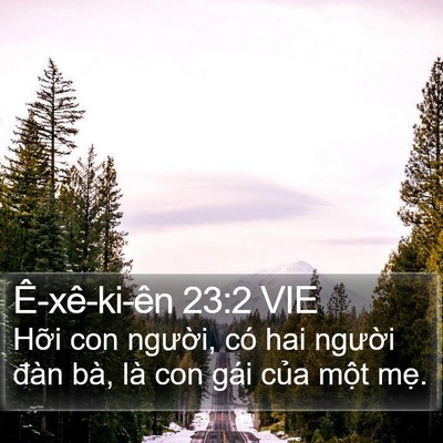 Ê-xê-ki-ên 23:2 VIE Bible Verse Image