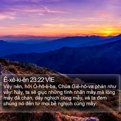 Ê-xê-ki-ên 23:22 VIE Bible Verse Image