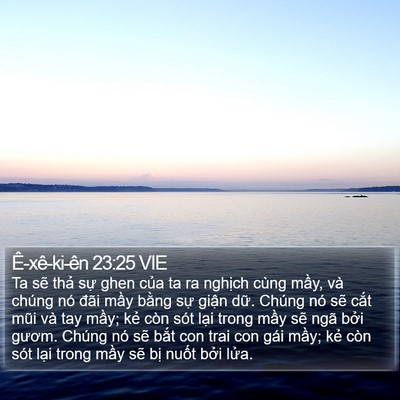 Ê-xê-ki-ên 23:25 VIE Bible Verse Image