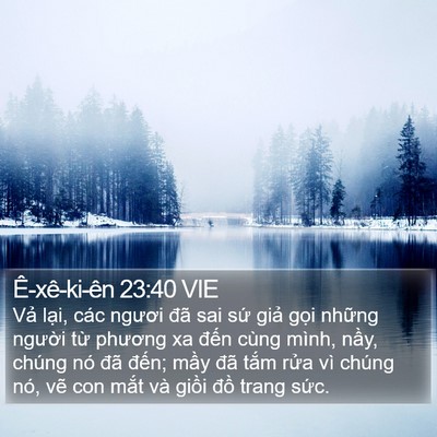Ê-xê-ki-ên 23:40 VIE Bible Verse Image