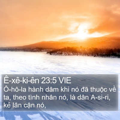 Ê-xê-ki-ên 23:5 VIE Bible Verse Image