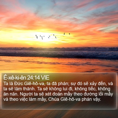 Ê-xê-ki-ên 24:14 VIE Bible Verse Image