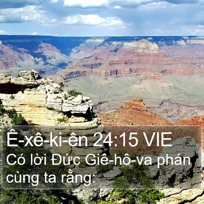 Ê-xê-ki-ên 24:15 VIE Bible Verse Image